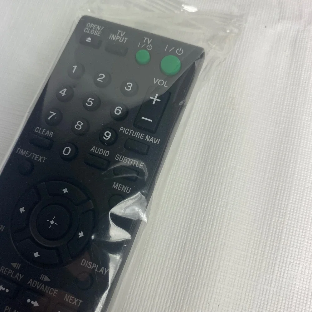 Sony RMT-D197A DVD Player Remote Control Black OEM Replacement Genuine IR‎